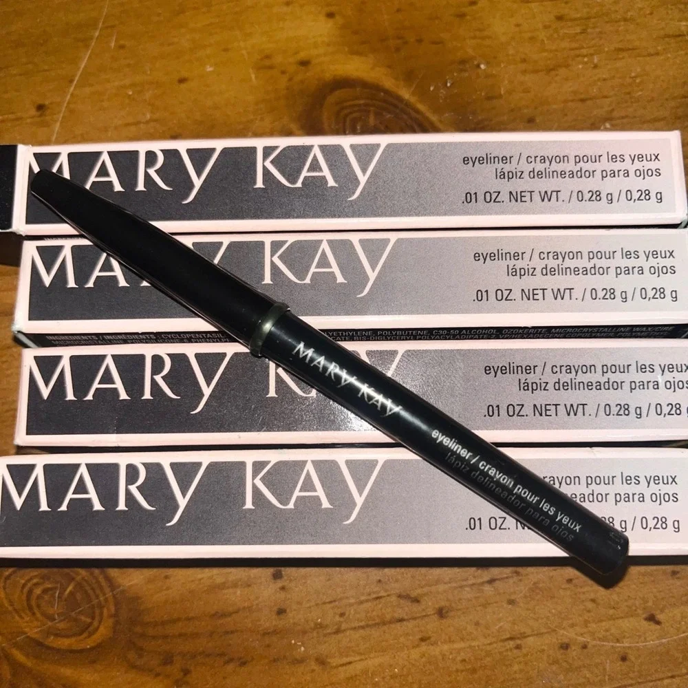 New Mary Kay Lot of 4 Twist Eyeliners - OLIVE GREEN